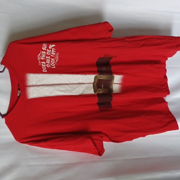 Ugly Christmas Sweater Other - Santa t-shirt | ugly Christmas sweater t-shirt